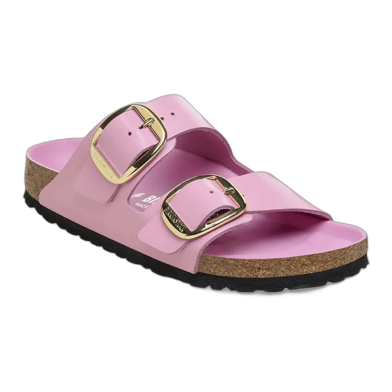 Arizona Big Buckle Patent Leather Hip - Hop Sneaker Style  