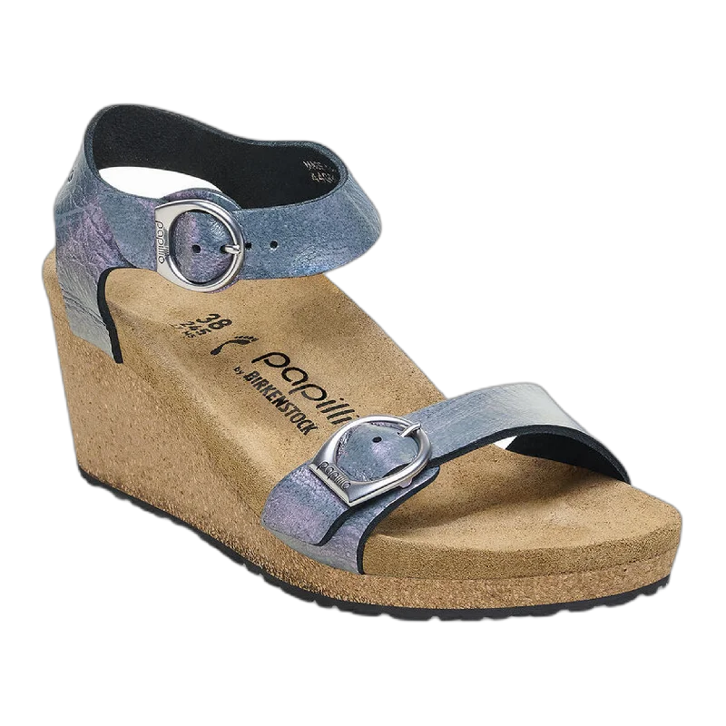 Soley Nubuck Leather Open - Lacing Derby Look  