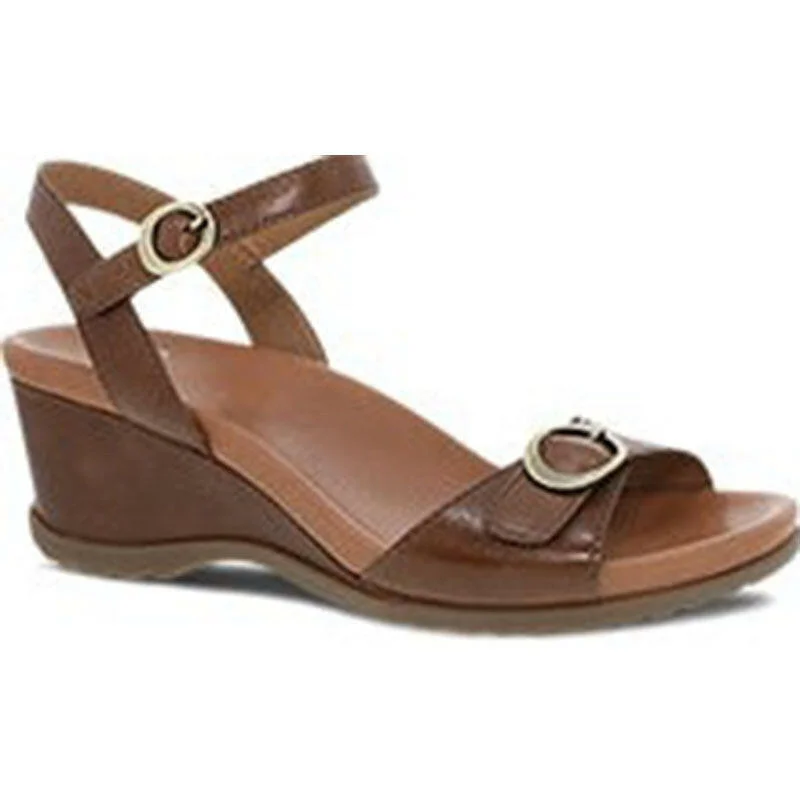 Dansko Arielle - Brown Art Deco - Inspired Shoe Look  