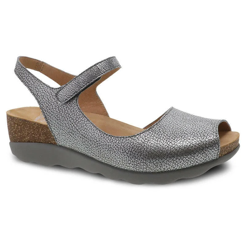 Dansko Marcy - Pewter Inflatable Shoe Look 
