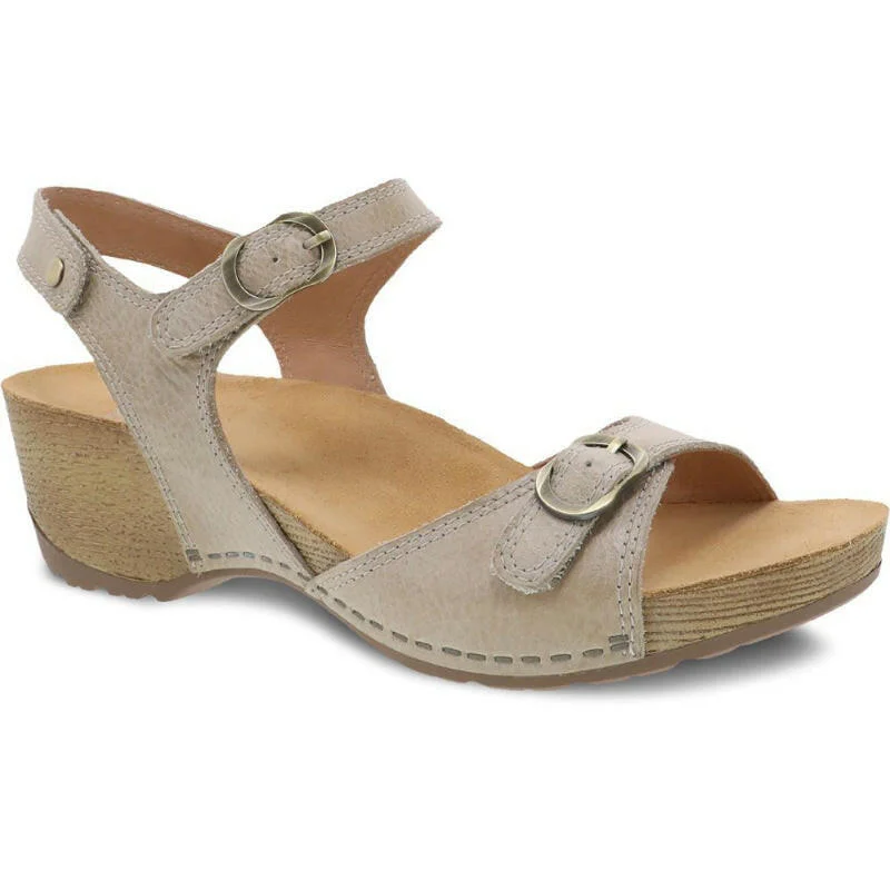Dansko Tricia - Linen British Gentleman Oxford Style  