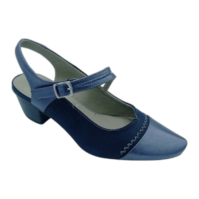 Triana D7747 Metallic Trim Shoe Design  