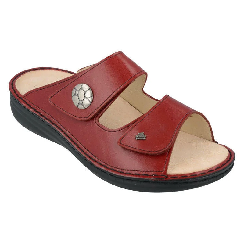 Finn Comfort Moorea Metallic Trim Shoe Design  