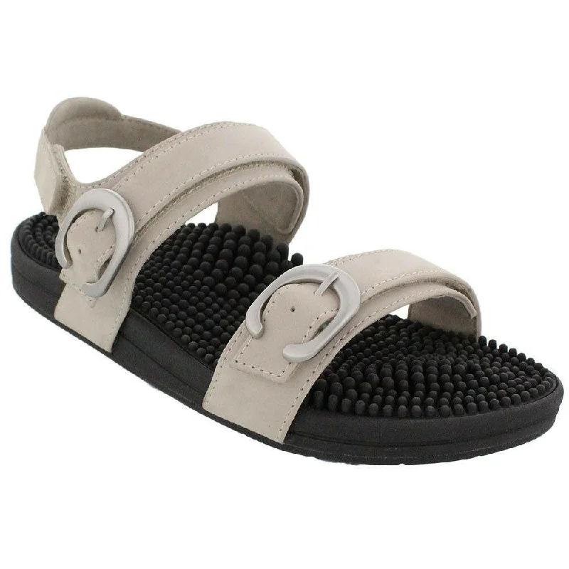 Kenkoh Karma-V - Taupe Strap - Up Sandal Resort Style  