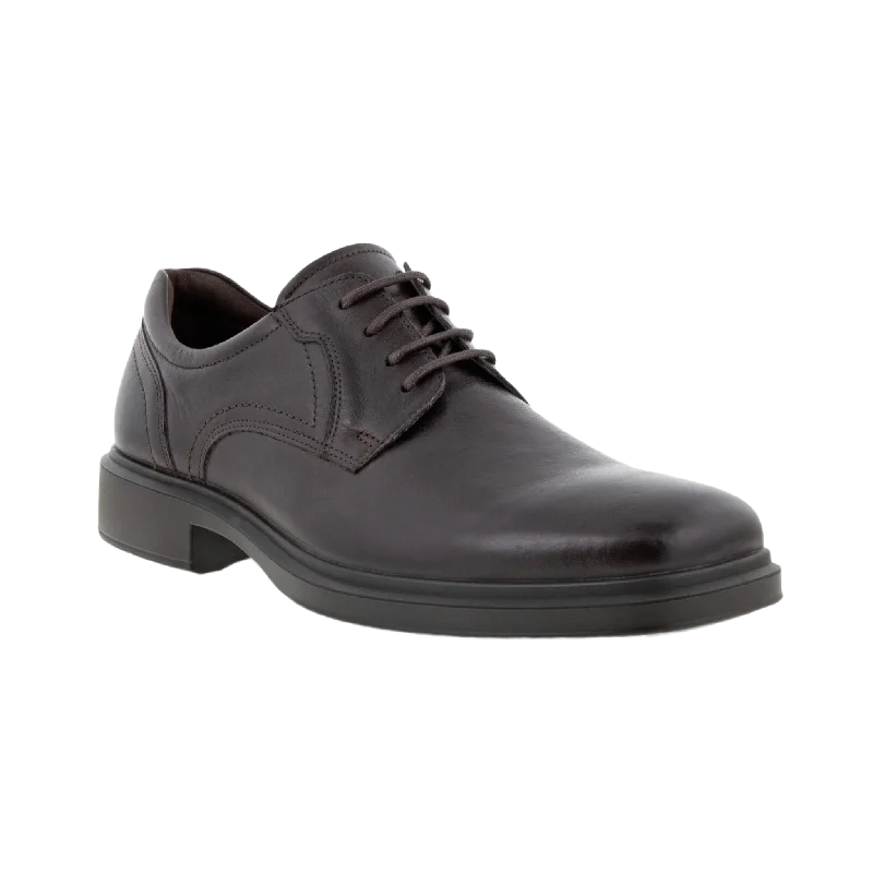 Men's Helsinki 2.0 Plain Toe Tie Checkered Shoe Pattern Look  