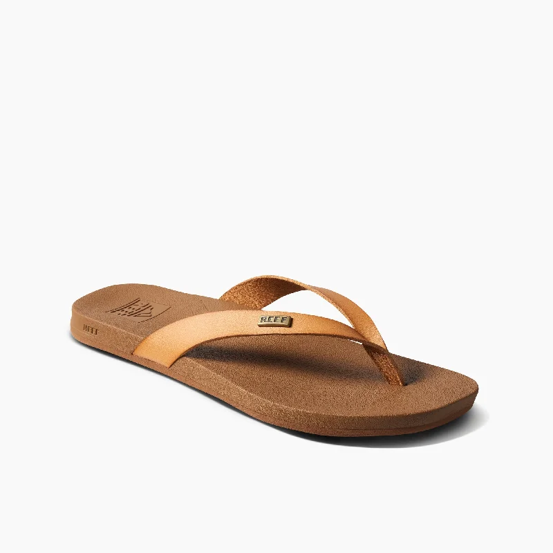 Reef Cushion Lune Sandal-Natural Waterproof Hiking Boot Design  