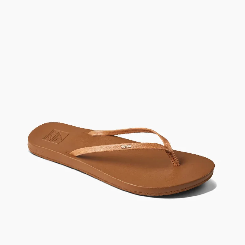 Reef Cushion Slim Sandal-Natural Striped Shoe Style  