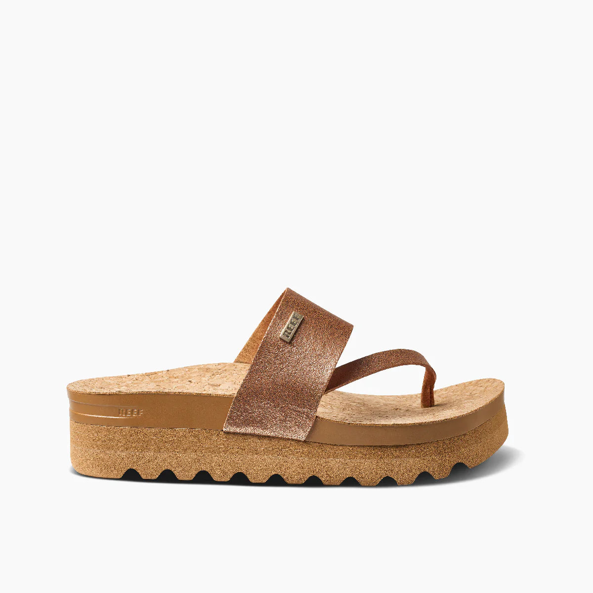 Reef Cushion Sol Hi Sandal-Copper Neon - Accent Sneaker Look  
