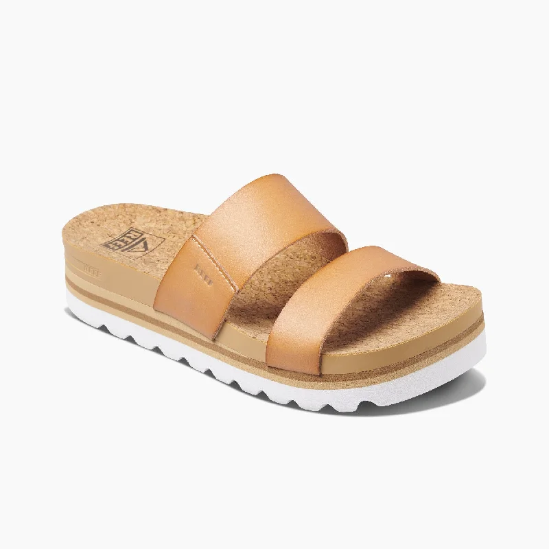 Reef Cushion Vista Hi Sandal-Natural Artisan - Crafted Loafer Style  