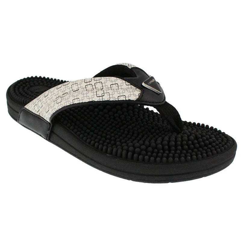 Kenkoh Spirit V - Black/White Geo Smart - Shoe Functionality Style  
