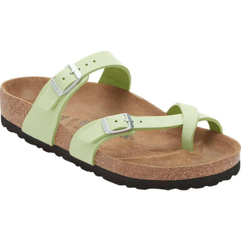 Birkenstock Mayari - Lime Artisan - Crafted Loafer Style  
