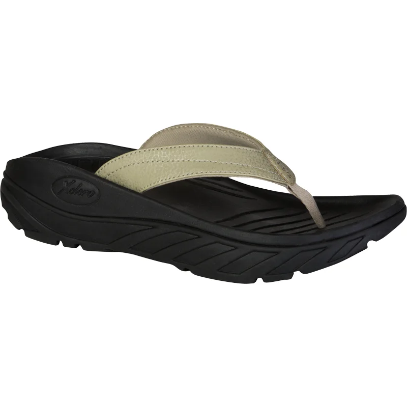 Xelero Tru Sandal Women's - Champagne Beaded Moccasin Design 
